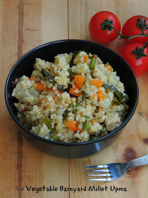 Vegetable Barnyard Millet Upma