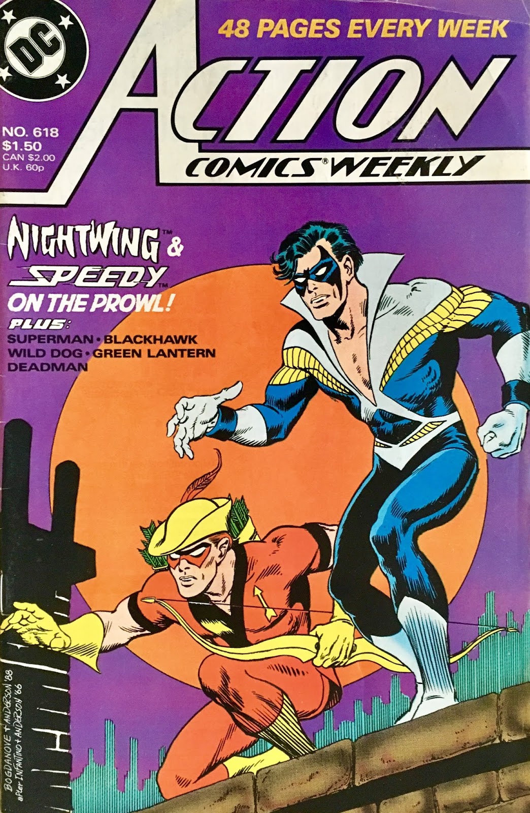 Action Comics Weekly 618 (1988) Chris is on Infinite Earths