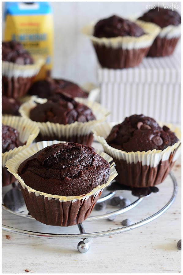 muffins receta- muffins faciles y rapidos- receta muffins americanos
