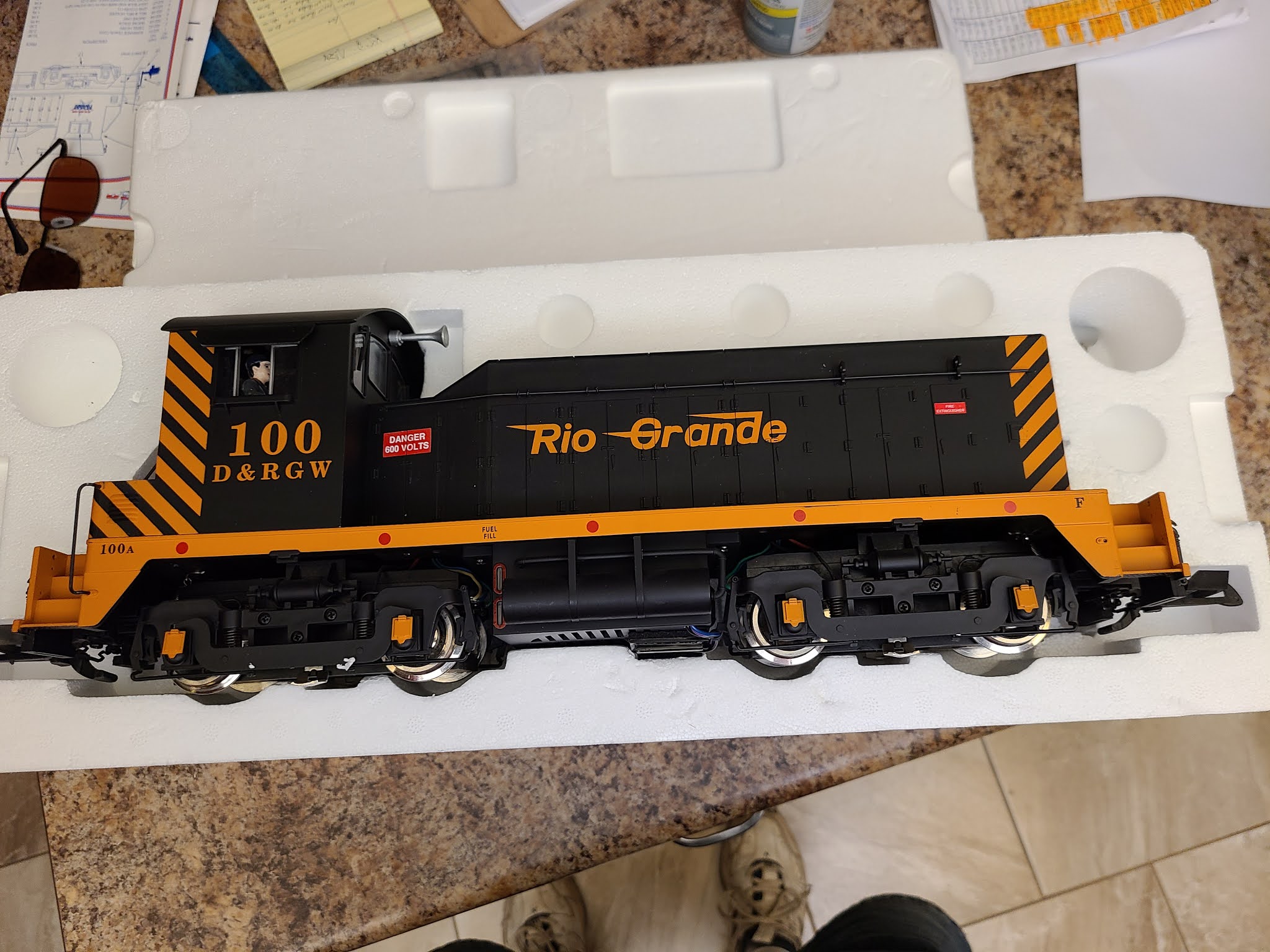 Garden Railroading Four Diesel For Sale