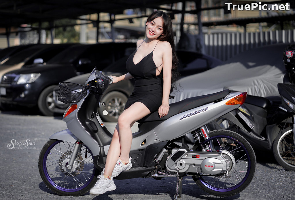 Image Thailand Model - จุ๊ปเปอร์ จุ๊ป - Sexy Black Car Girl - TruePic.net - Picture-20