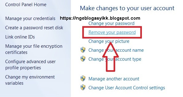 tips trik change account password win 7 tips trik change account password win 7