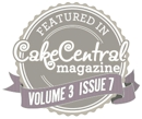 Featured in Cake Central Magazine