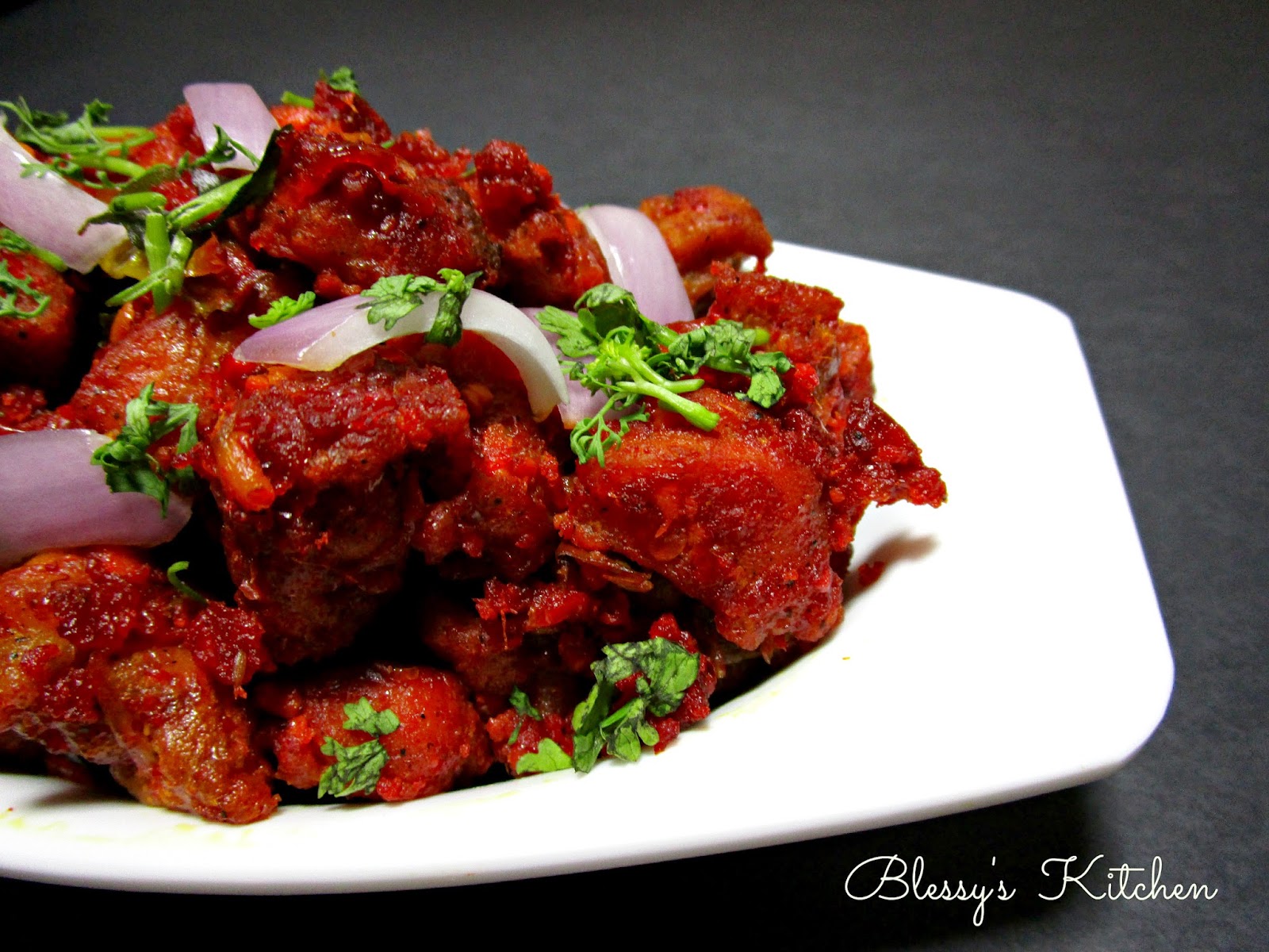 Blessy's Kitchen Chicken 65