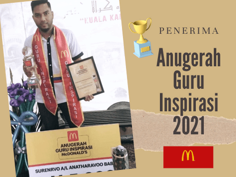 Penerima Anugerah Guru Inspirasi 2021 McDonald's Malaysia