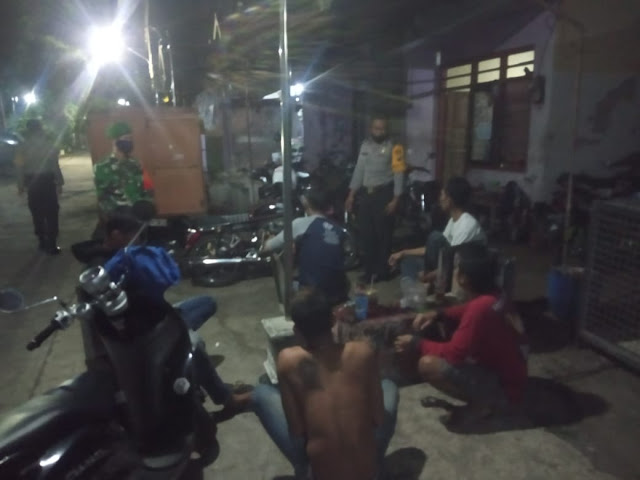 Sinergitas Koramil – Polsek Karangmalang  Laksanakan Patroli dan Pemantauan Wilayah Bersama