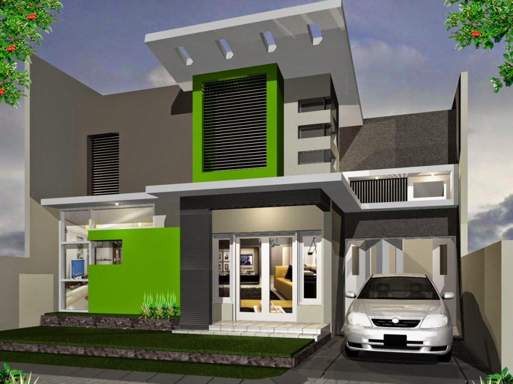 NEW BIAYA  DESAIN RUMAH  MINIMALIS  2 LANTAI 