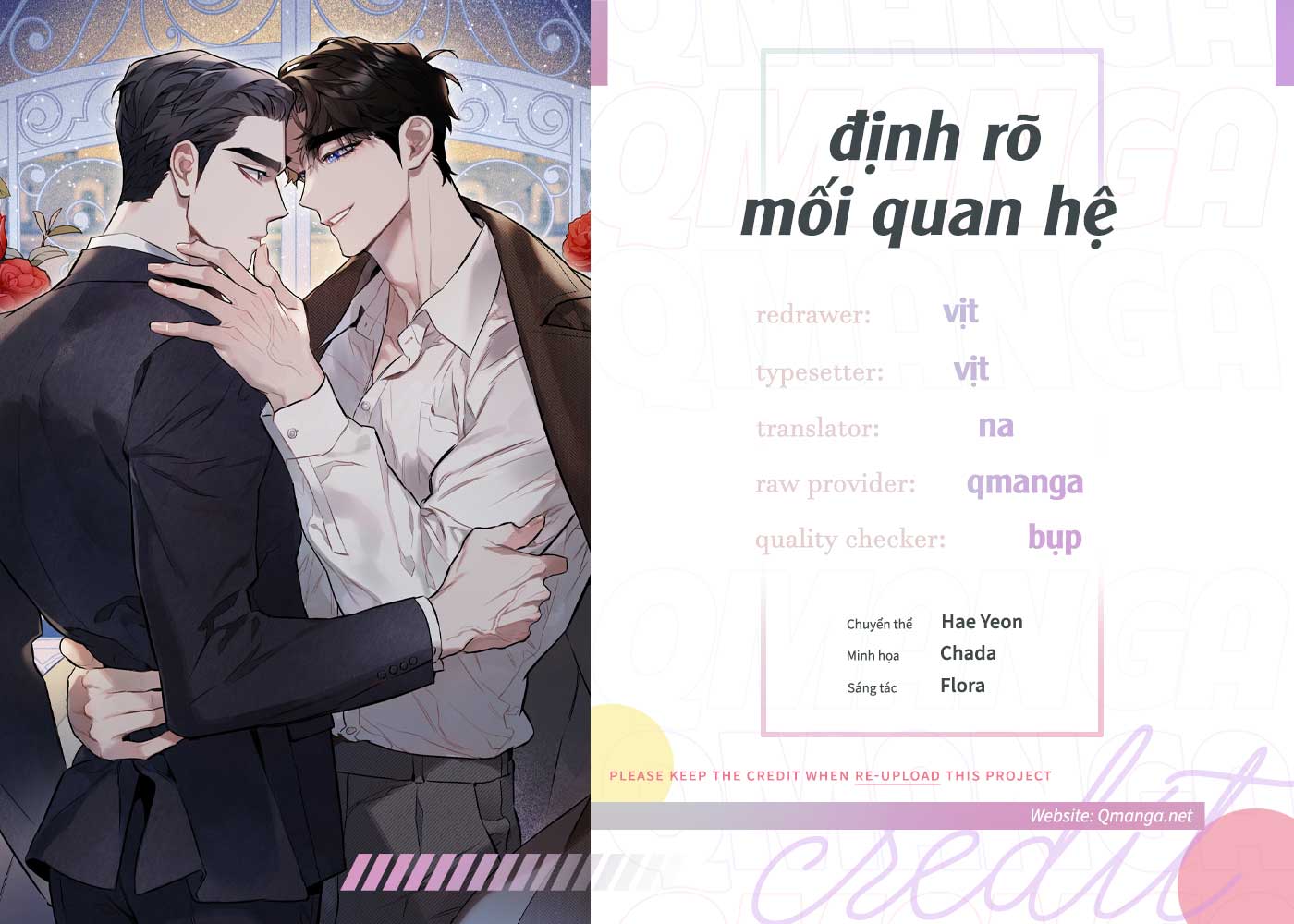 Định Rõ Mối Quan Hệ Chapter 19 - Trang 1