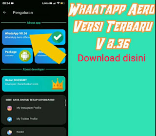 Featured image of post Whatsapp Aero V8 36 Hazar V8 70 is the latest version of this mod app