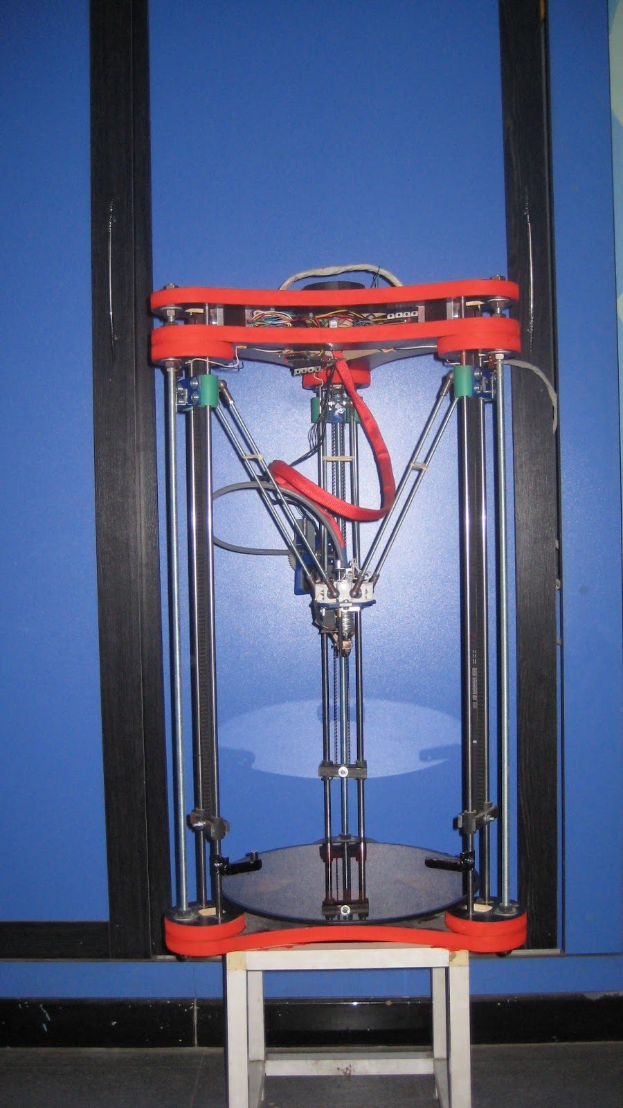 A fully homemade delta printer