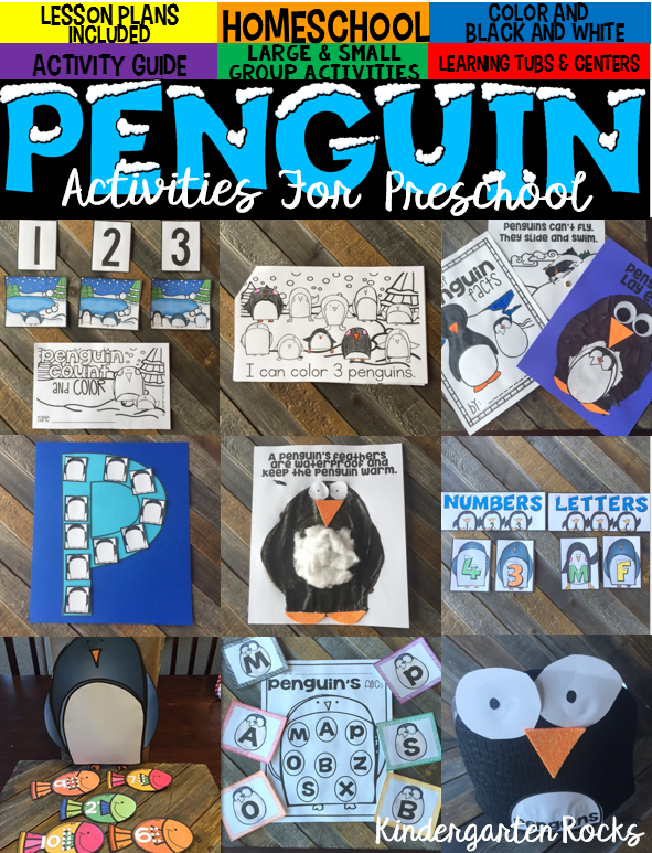Little Giggles and Wiggles: Penguin Activities, Centers and Crafts for