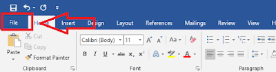 Klik File dan Pilih Close Untuk Menutup Program Microsoft Word Klik File dan Pilih Close Untuk Menutup Program Microsoft Word