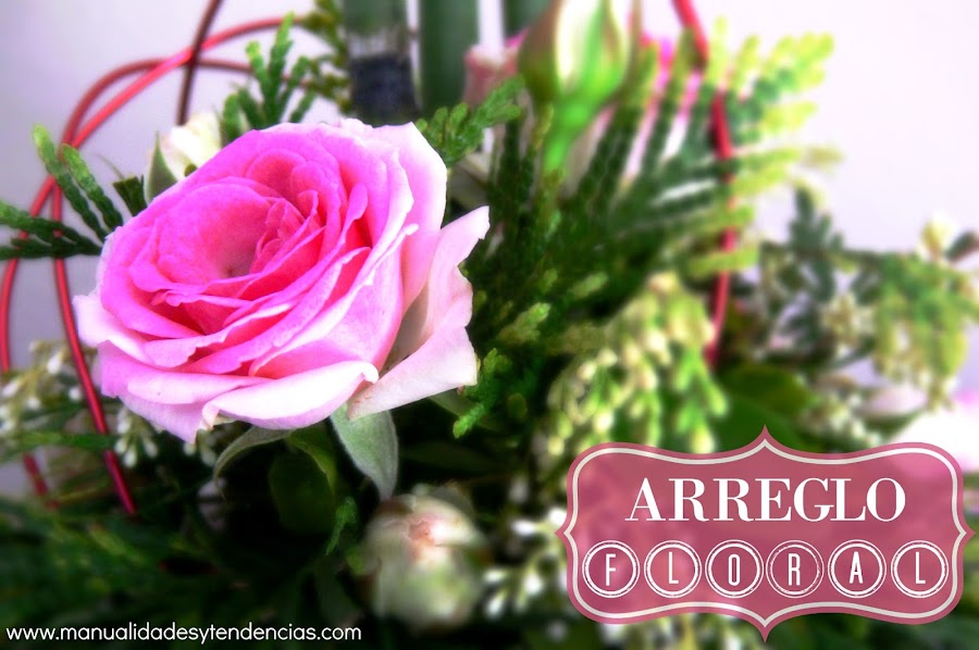 Cómo se hace un arreglo floral