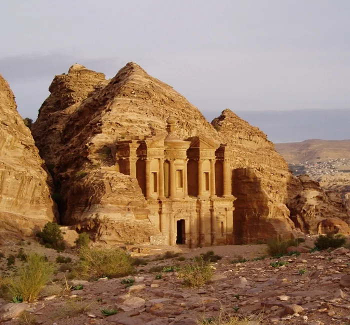 Ancient Jordanian site of Petra 