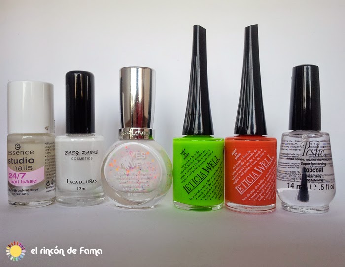 YES LOVE NEON GLITTER