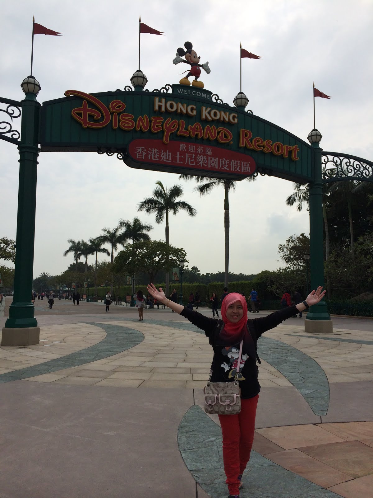 HK Disneyland February 2014