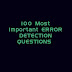 SSC Previous year Error Detection ;100 Most Important Previous year Error Detection Questions of SSC exams pdf, 100 Most Important Error Detection Questions asked in SSC Exams (with detailed solution) pdf