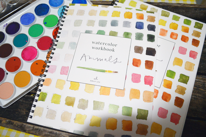 Emily Lex Watercolor Book (A Few of My Favorite Things Friday