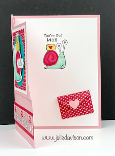 Stampin' Up! Snailed It Corner Flip Card + 6 Bonus Snail Mail Projects ~ January-June 2021 Mini Catalog ~ www.juliedavison.com #stampinup