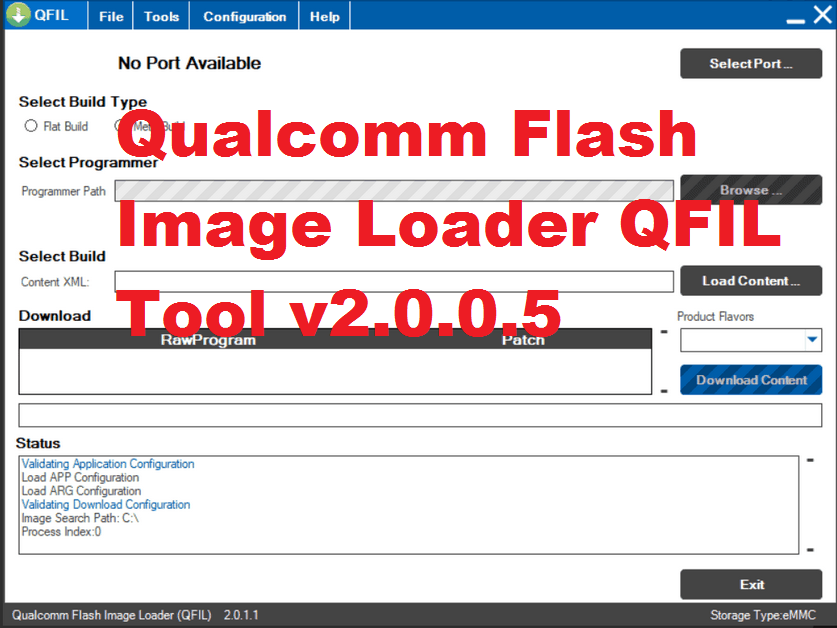 Download Image File Loader (qfil Tool) V2 3 5 Latest 2021 Qfil
