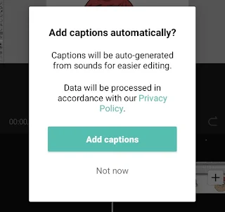 add captions to confirm add captions to confirm