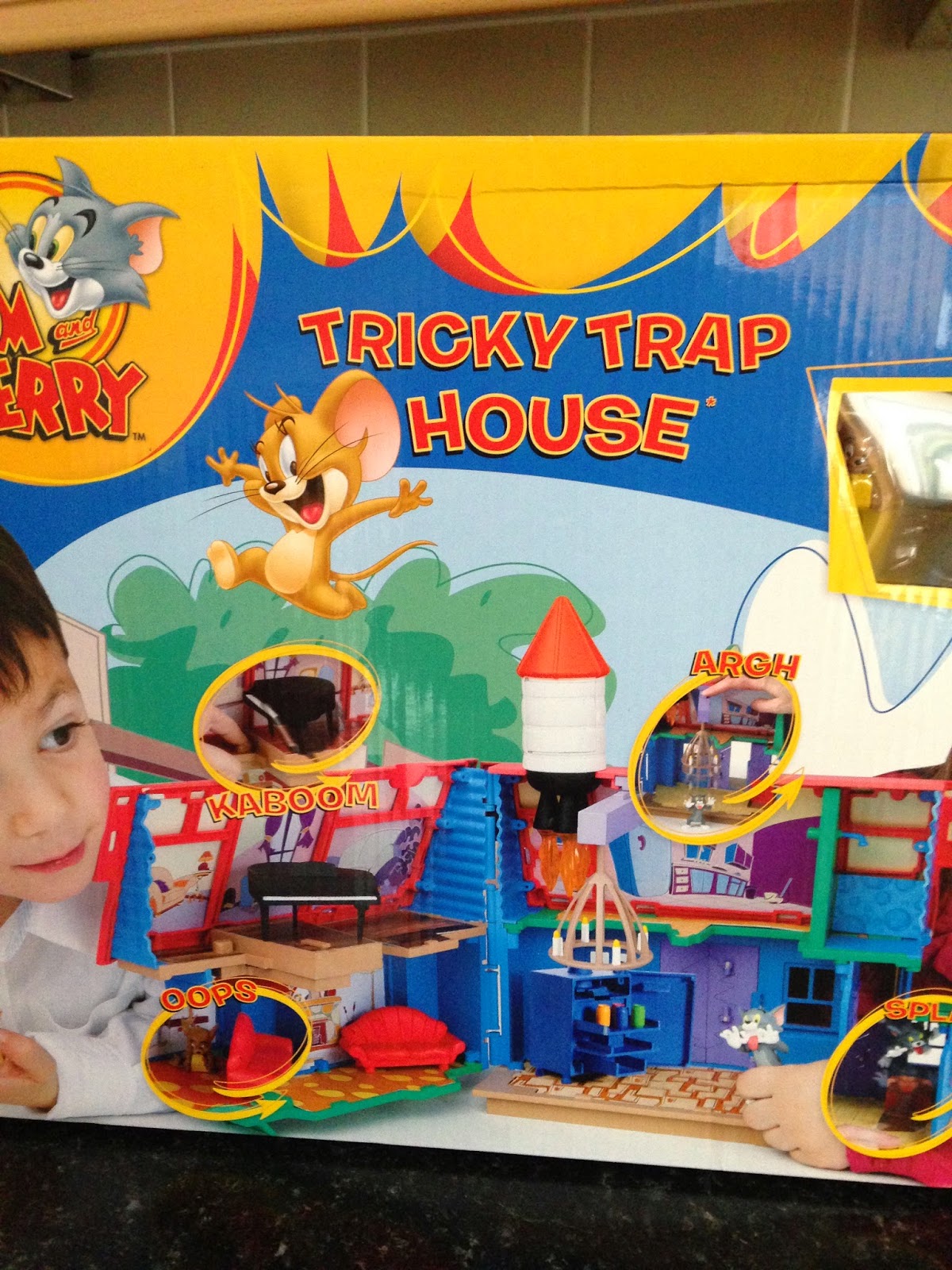 tom & jerry tricky trap house