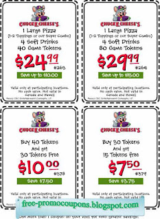 Free Printable Chuck E Cheese Coupons Free Printable Chuck E Cheese Coupons