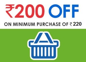 Ebay Rs. 100 off on Rs. 200, Rs. 200 off on Rs. 500