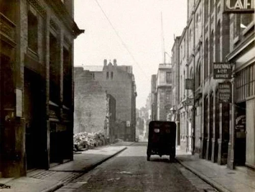 School Lane, 1940s