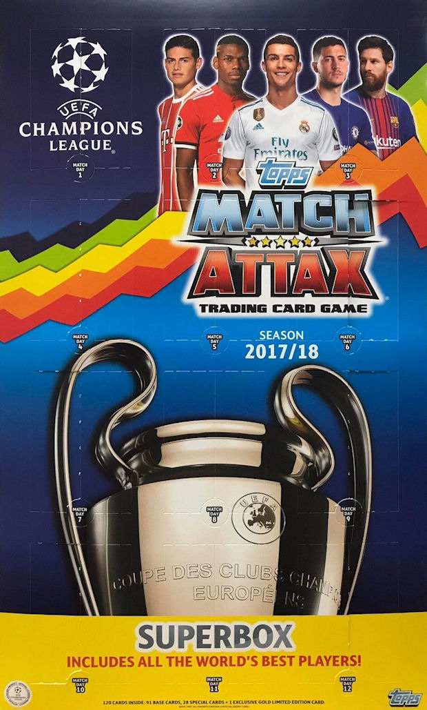 Football Cartophilic Info Exchange Topps UEFA Champions League Match