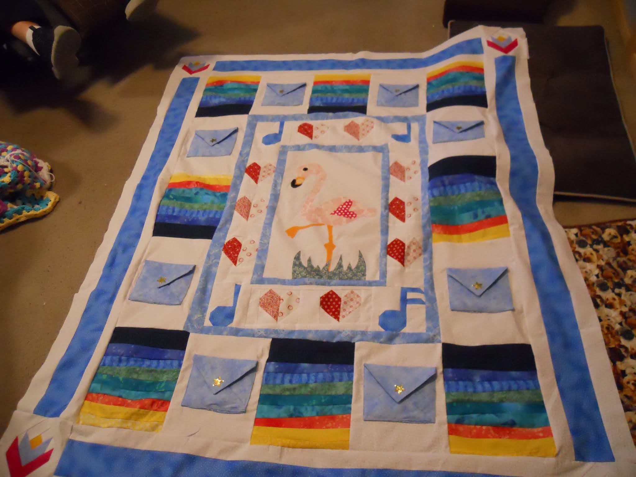 Quilter Jan Three more Project Linus