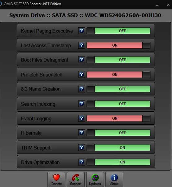 برنامج  لتسريع واصلاح مشاكل أقراص SSD للحاسوب