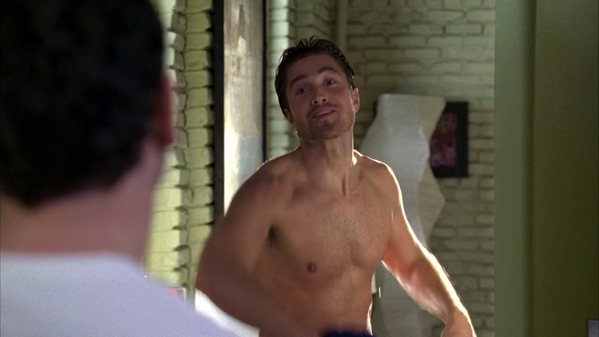 Eric Winter shirtless in Brothers & Sisters 2-01 "Home Front"...