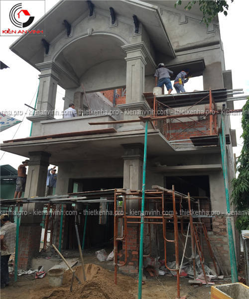 Thi công xây dựng nhà 1 tầng tại tỉnh Long An Thi-cong-nha-pho-1-tang-dep