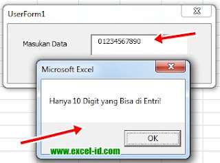 Function Membatasi Jumlah Digit Maksimal Pada Entri Textbox Rumus Ajaib