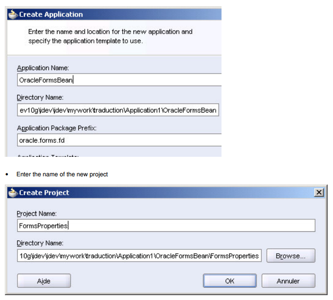 Oracle Forms - JavaBean tutorial