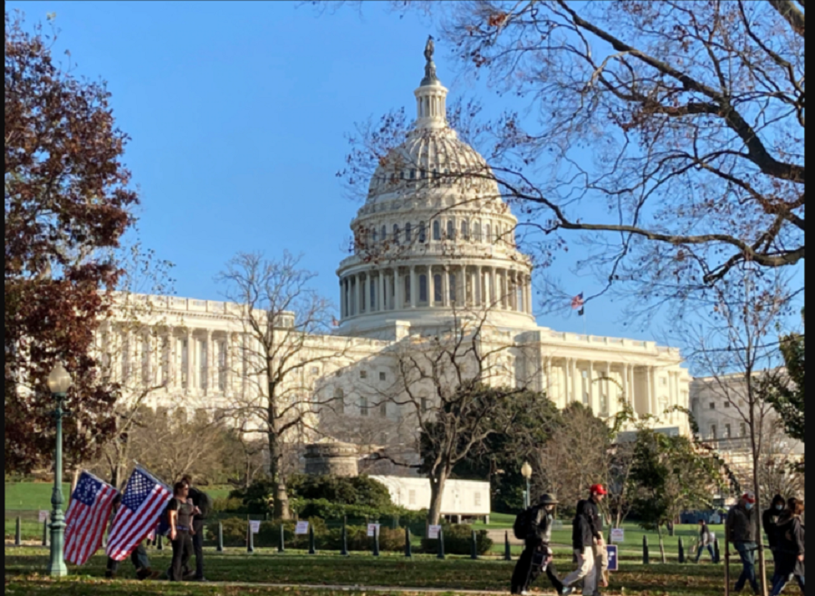 El edificio del Capitolio de EE. UU. el 22 de diciembre de 2020 / VOA