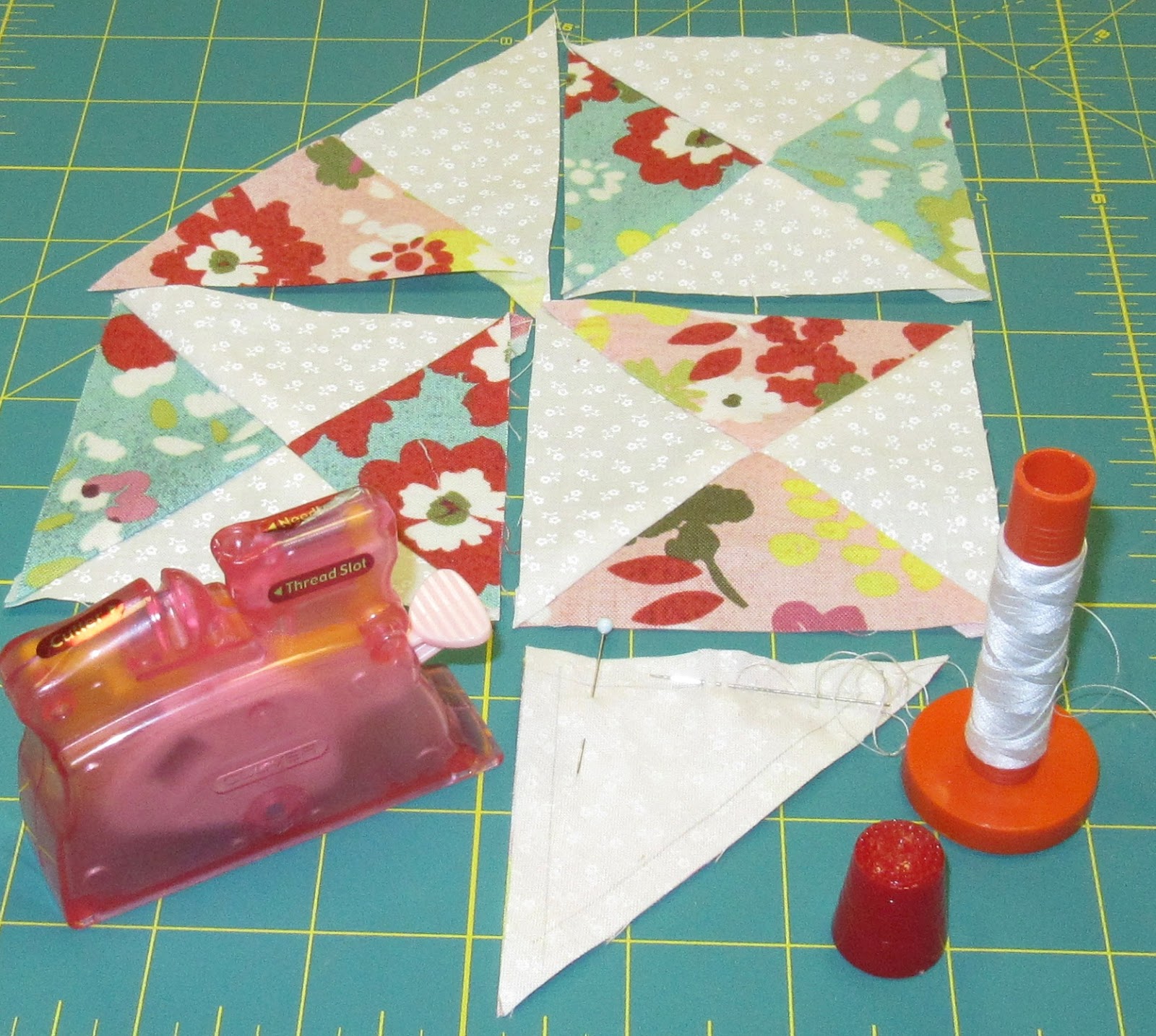 Kathy's Quilts Hand Piecing and Blog Hops