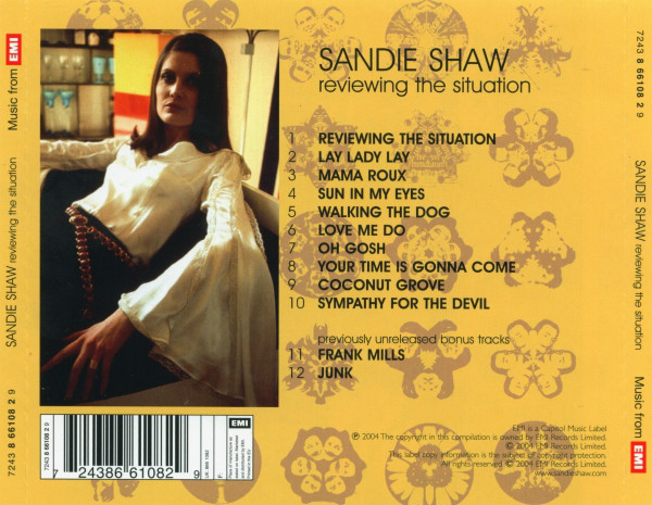 Sandie Shaw - Reviewing The Situation 1969 - YouTube