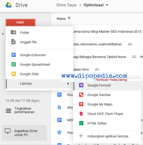 Tips Membuat Online Survey Dengan Google Formulir - Dipopedia