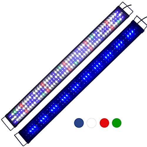 The Best Kzkr Upgraded Aquarium Light Led Full Spectrum 72 84