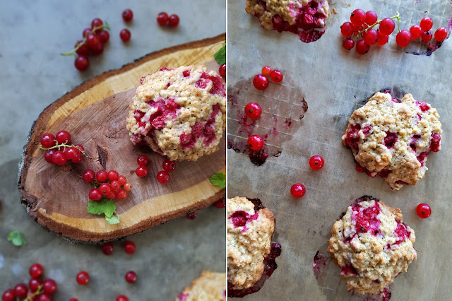 Weiche Johannisbeeren-Cookies