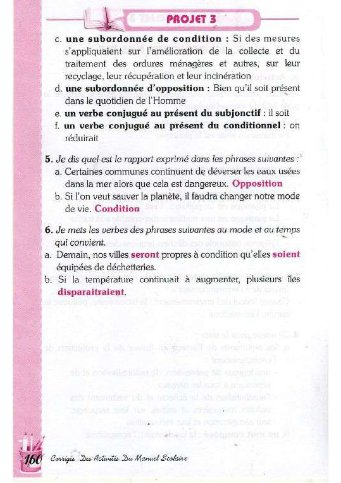 حل تمارين صفحة 143 الفرنسية للسنة الرابعة متوسط - الجيل الثاني