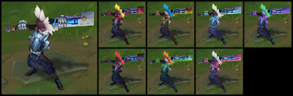 3D League turnarounds — Pbe update - Pulsefire + FPX skins (Check for