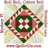 2010 Mystery Quilt #3 - Roll Roll, Cotton Boll