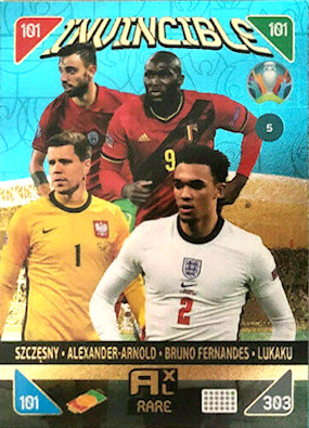 Panini Road to Euro EM 2020 Adrenalyn XL Set 5-4x Limited Edition Gold 
