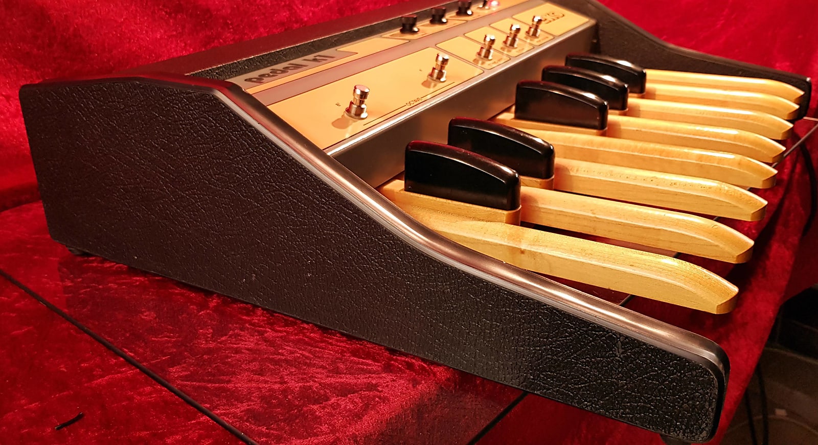 MATRIXSYNTH Rare 1982 EKO Synthesizer Bass Foot Pedal K1 Model 4101 Analog Bass Synth SN 1488