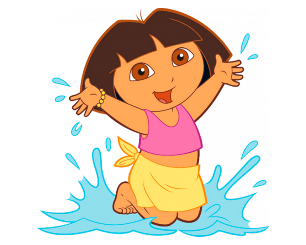 Cartoon Characters: Dora The Explorer (PNG)
