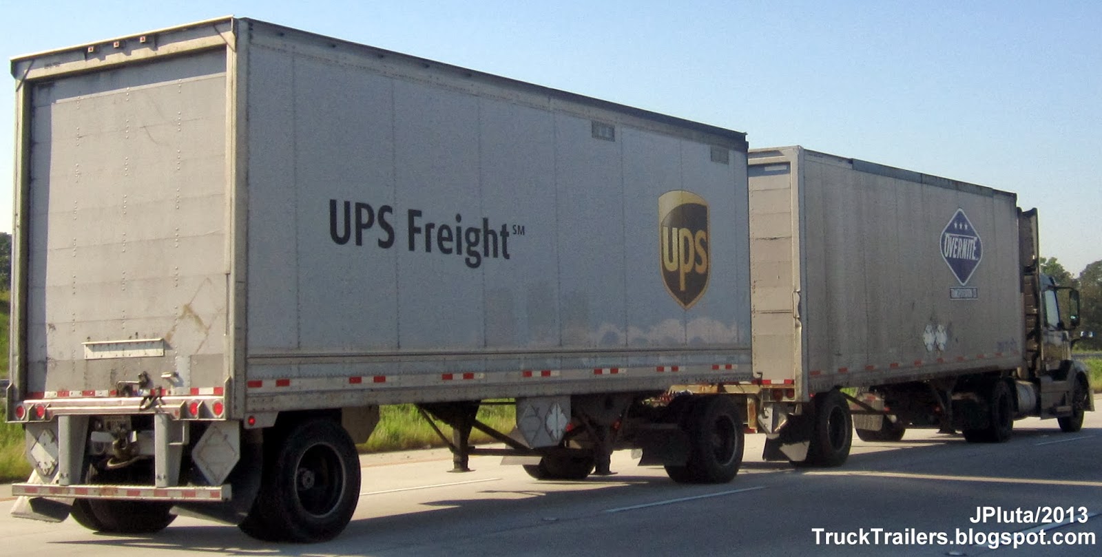 TRUCK TRAILER Transport Express Freight Logistic Diesel Mack Peterbilt