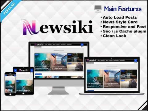 Newsiki - News & Responsive  Blogger Template - Blogger Template 2023